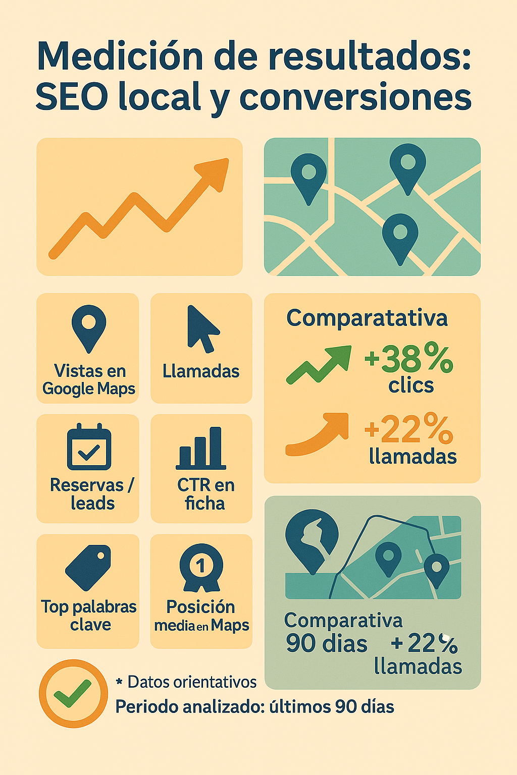 resultados y seguimiento del impacto en SEO local